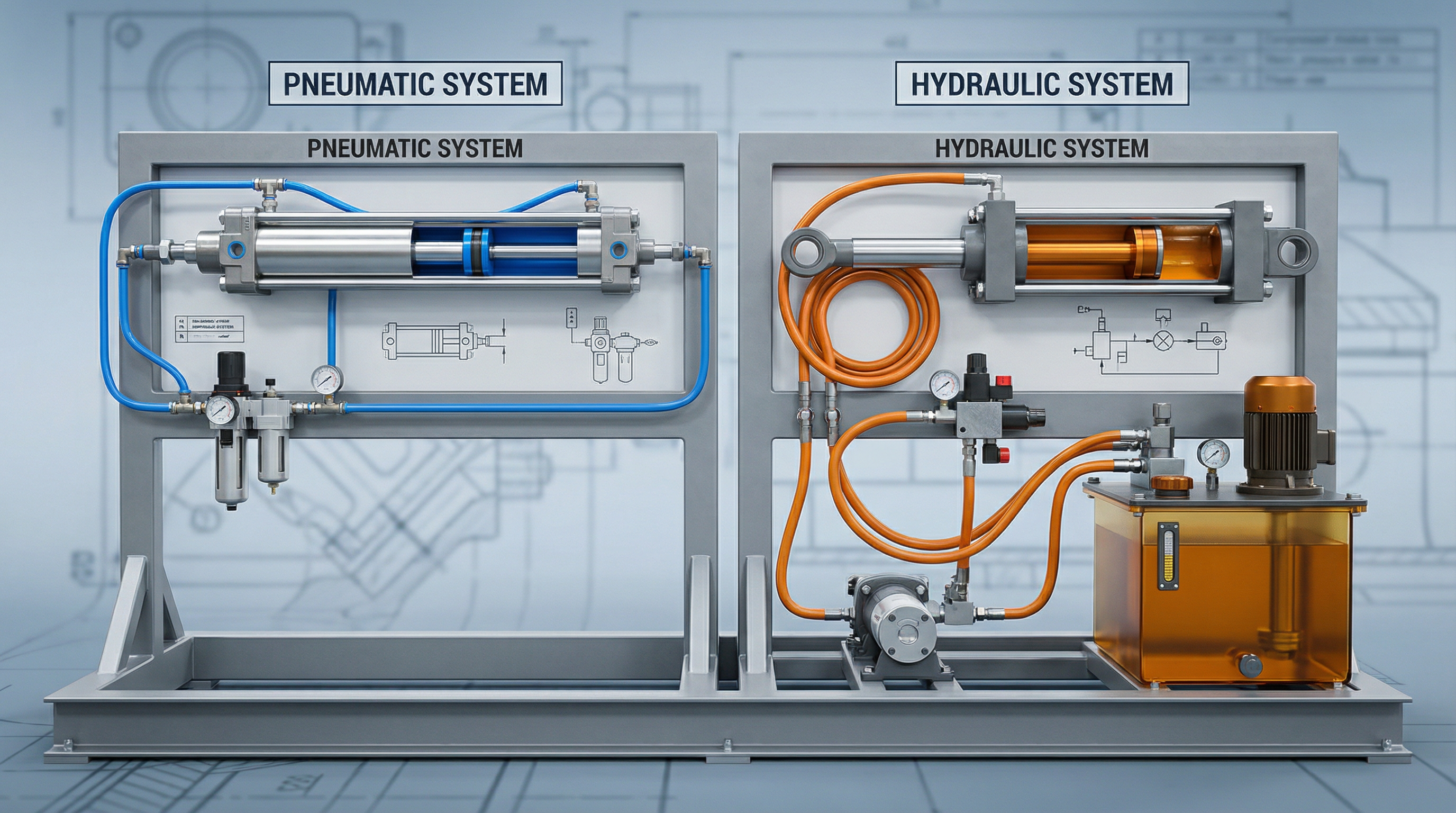 Neumática vs Hidráulica